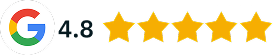 Rated 4.8 out of 5 on Google